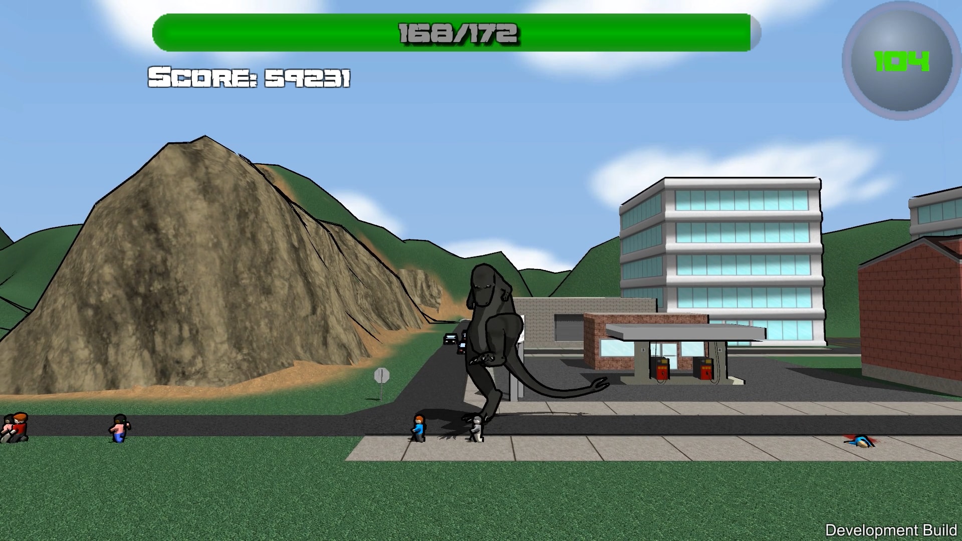 Updated Controls, and Plans for the FUTURE! news - Attack of the Giant  Mutant Lizard - IndieDB